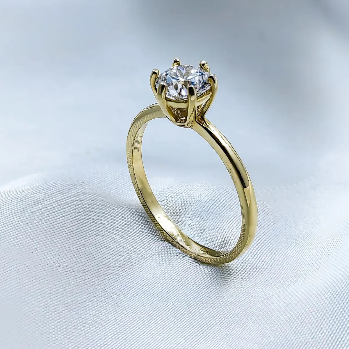 0.55 Carat  IGI Sertifikalı Lab. Pırlanta Yüzük 1