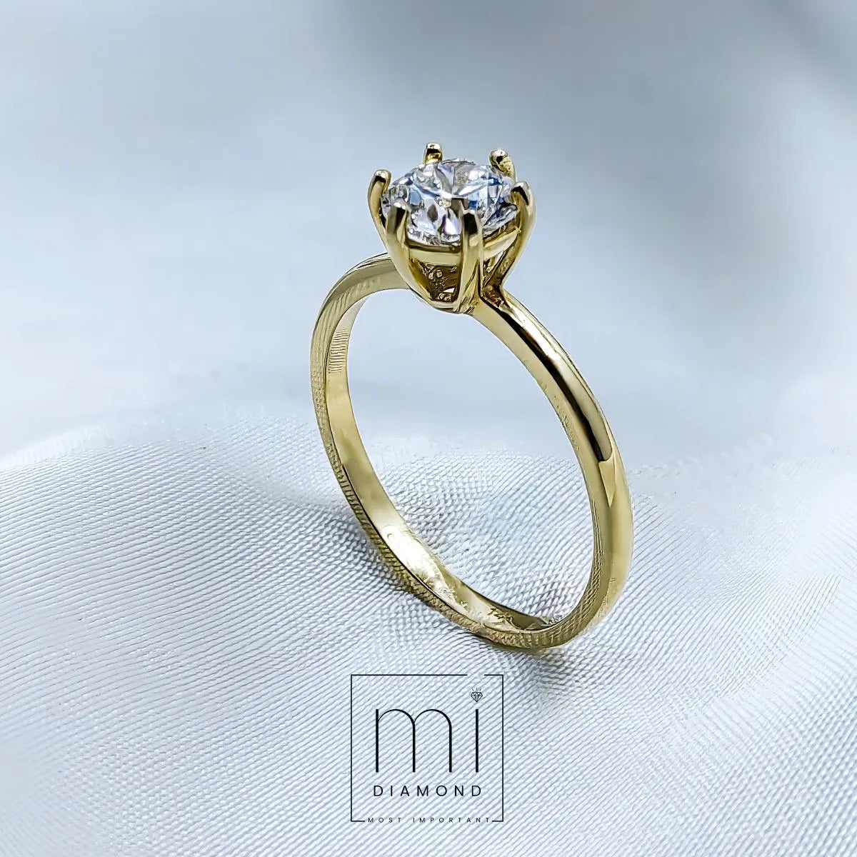 1.03 Carat D color Vs1 Round IGI Sertifikalı Lab. Pırlanta 1