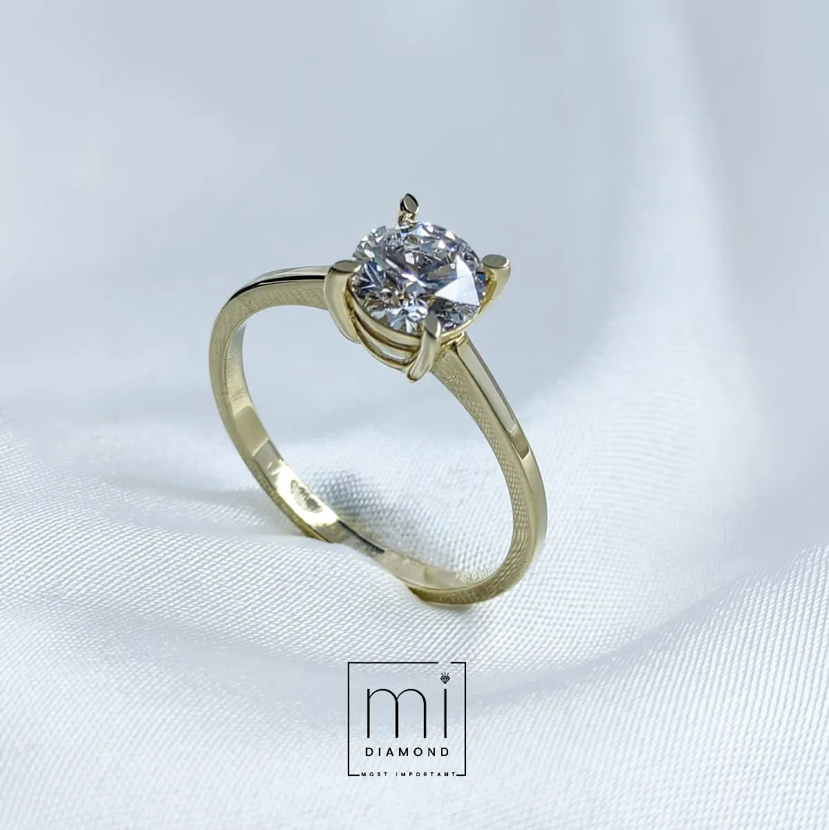 1.03 Carat D color Vs1 Round IGI Sertifikalı Lab. Pırlanta 1