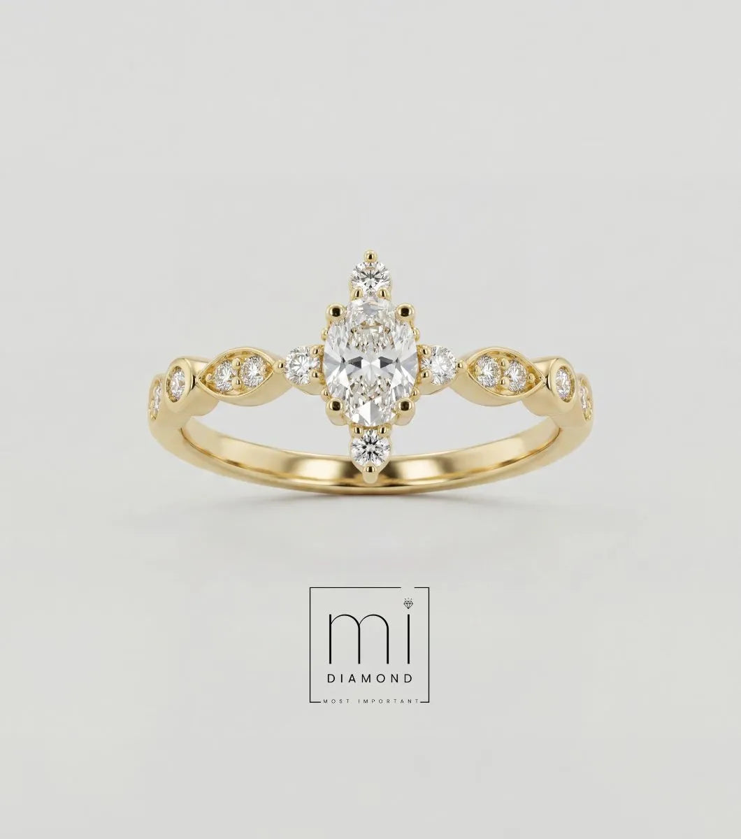Oval 0.65 ct  IGI Sertifikalı Lab. Pırlanta 1