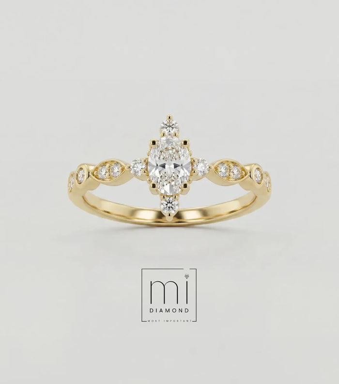 Oval 0.65 ct  IGI Sertifikalı Lab. Pırlanta 1